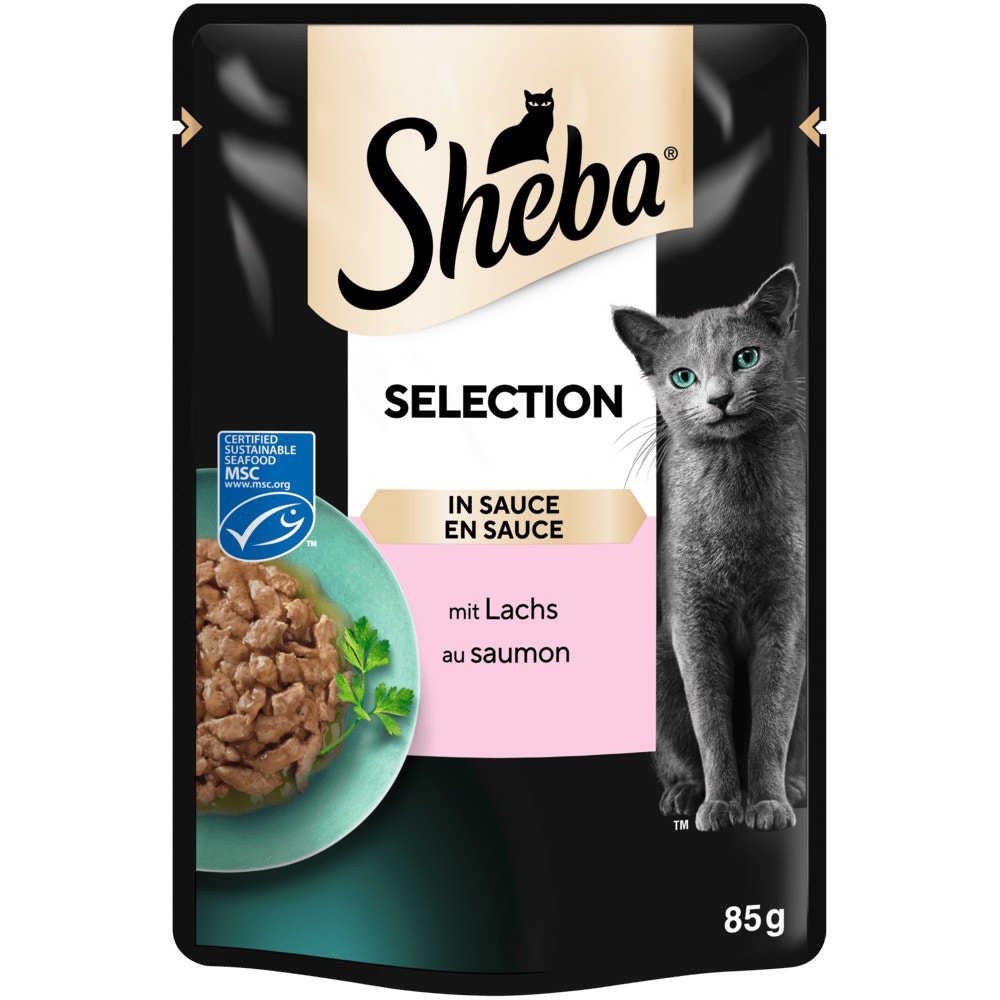 mit Lachs (MSC) in Sauce 85g - Selection - 1