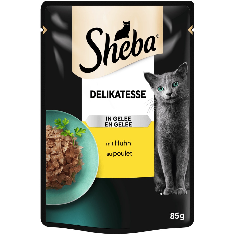 mit Huhn in Gelee 85g Portionsbeutel - Delikatesse - 1