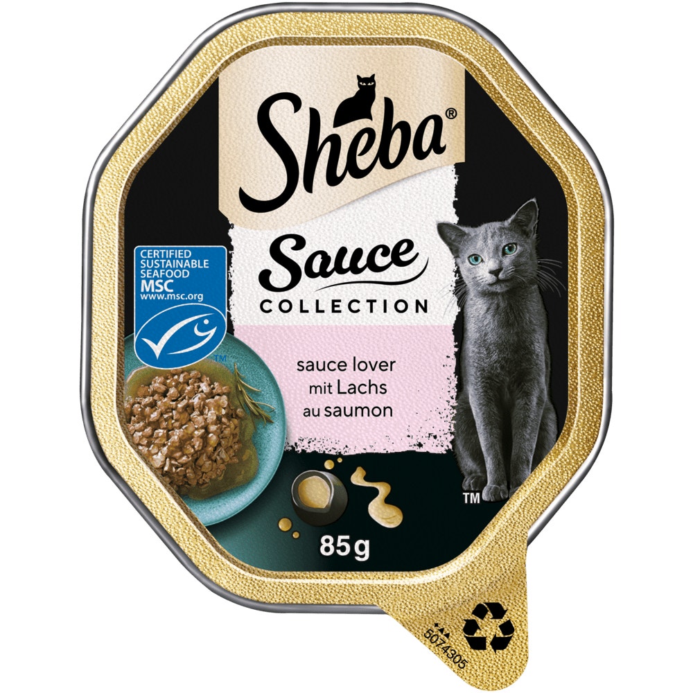 Sauce Lover mit Lachs (MSC) in Sauce 85g - Sauce Collection - 1