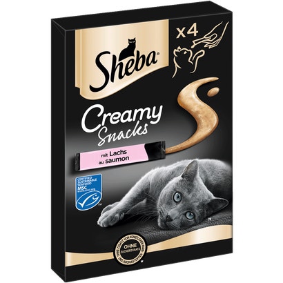 Creamy Snacks mit Lachs MSC, Beutel Multipack