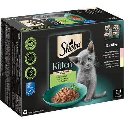 Kitten in Sauce Feine Vielfalt, Portionsbeutel Multipack